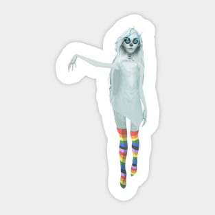 Vamgirl del muerte Sticker